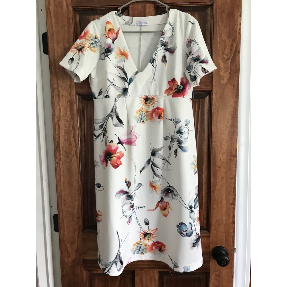 Bluebelle Floral Maternity Dress